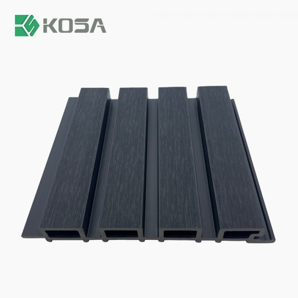 KSC-219H26-Charcoal Slatted Co-extrusion Wall Cladding