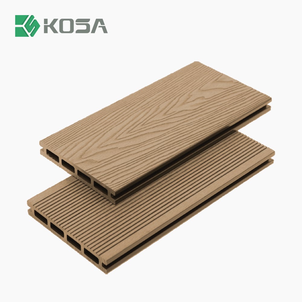 KSD-145H22-Charcoal 3D Embossed Decking