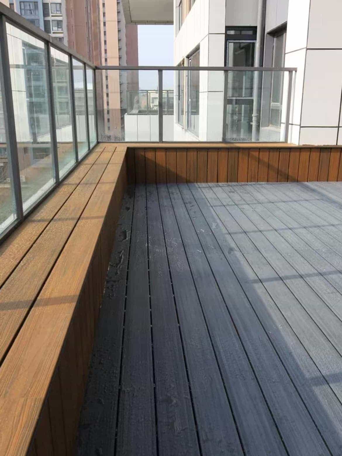 Capped WPC decking boards in UK
