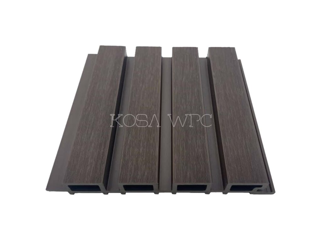 Slatted Co-extruded wall panels