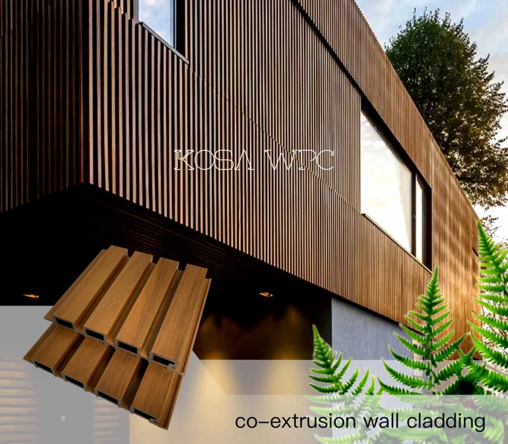 co-extrusion wall cladding