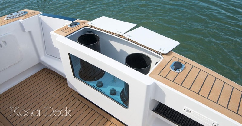 Marina PVC teak decking