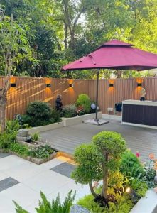 WPC Wall Panels for Garden